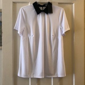 Eloquii short sleeve collared shirt